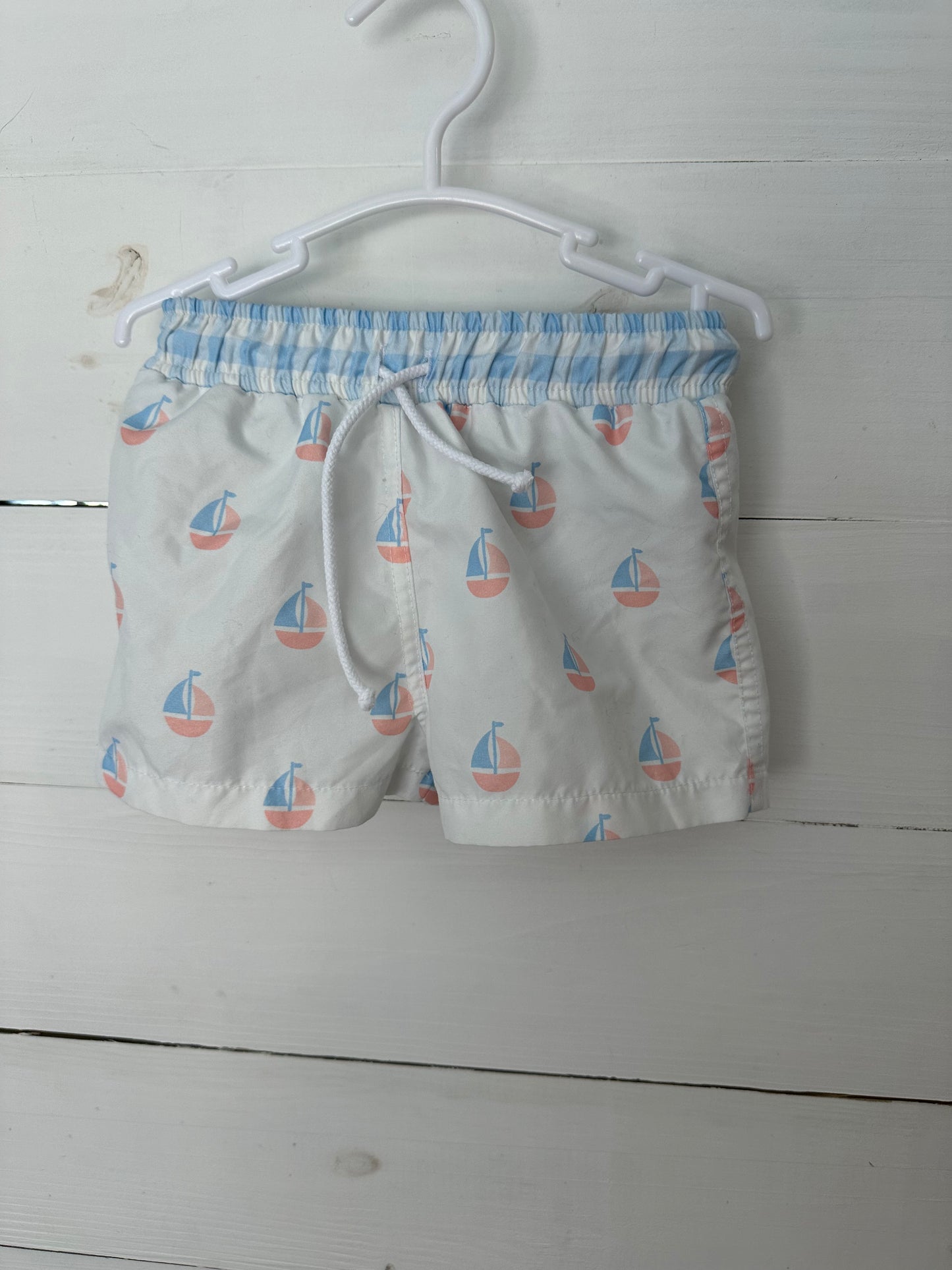 12M - Sal & Pimenta Sail Boat Swim Trunks
