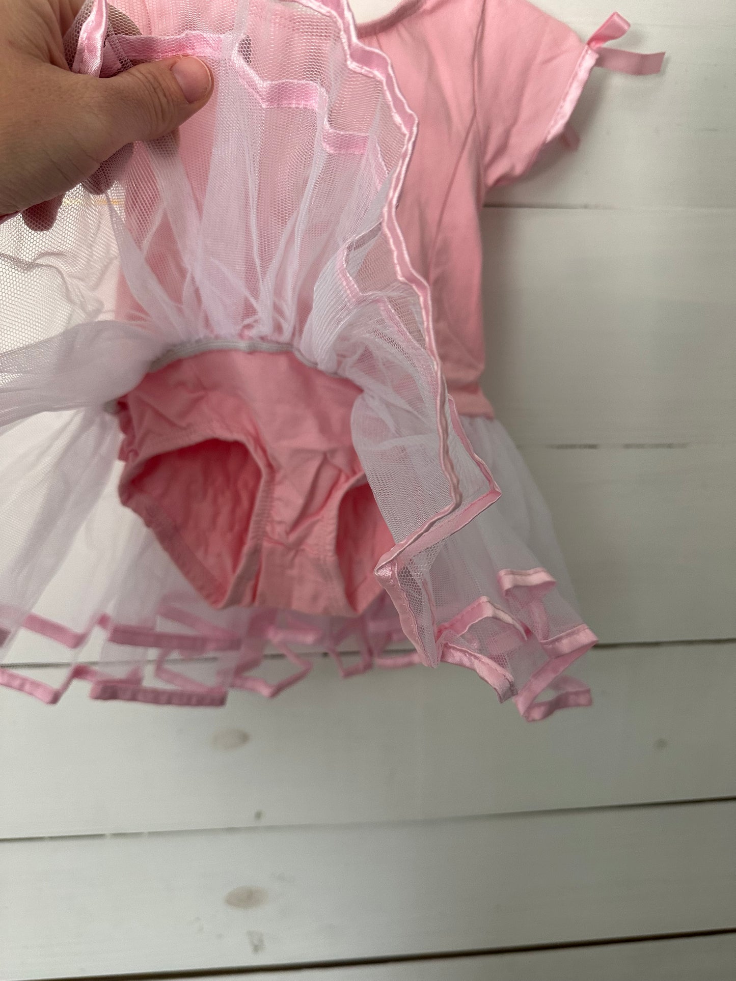 12-24M - NWT Ruffle Butts Pink Ballerina Dress
