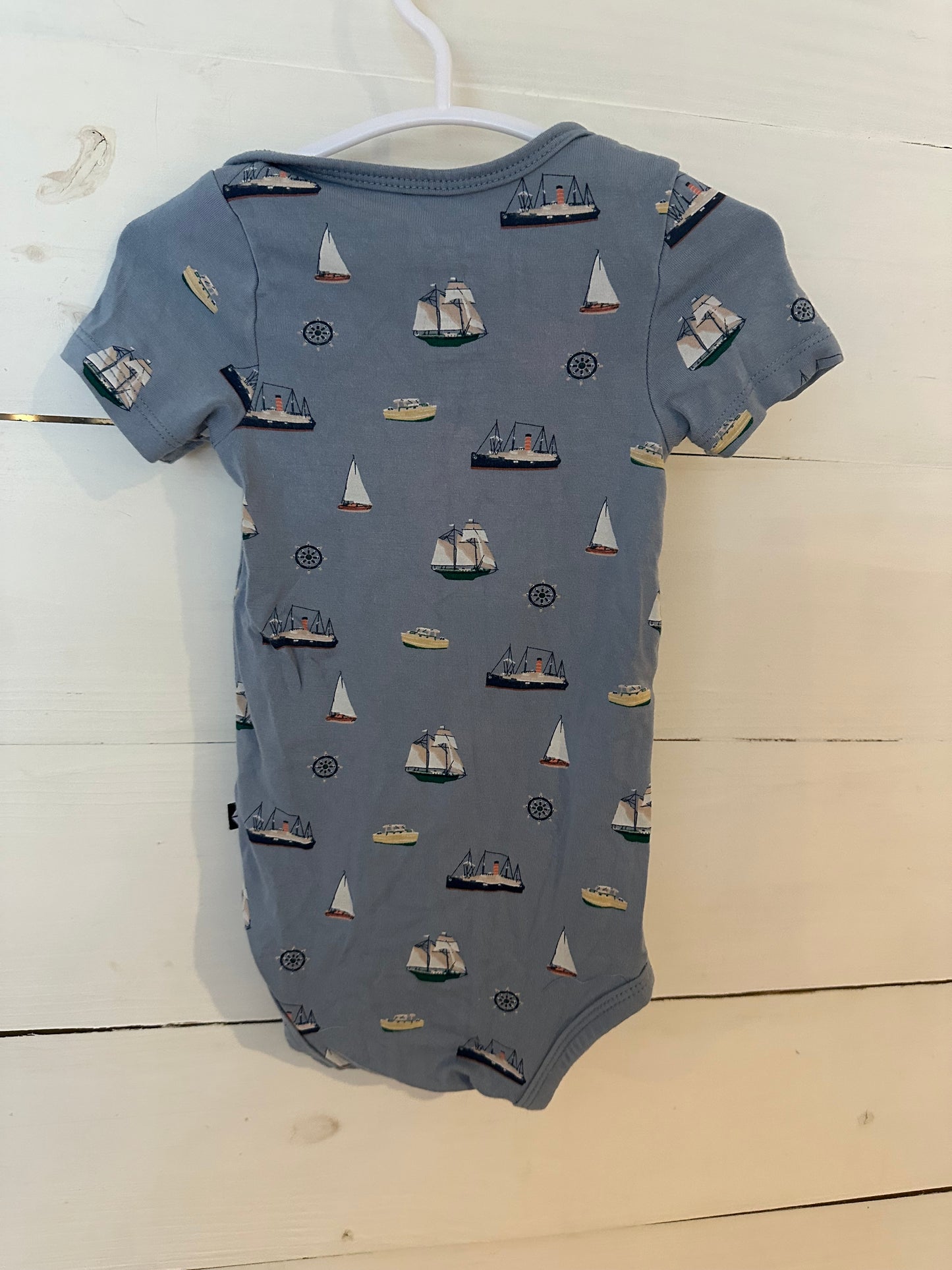 6-12M Kyte Boat Onesie