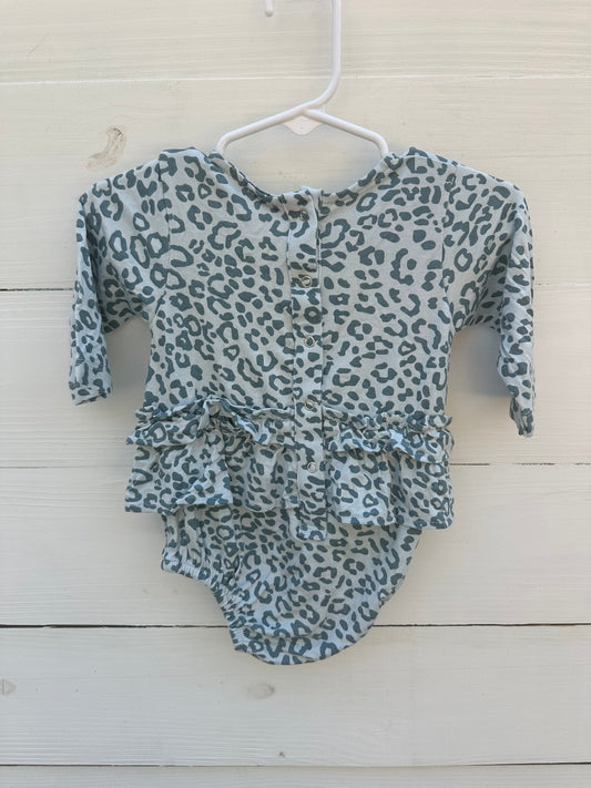 3/6 M - Blue Leopard Bubble - NWT Kate Quinn