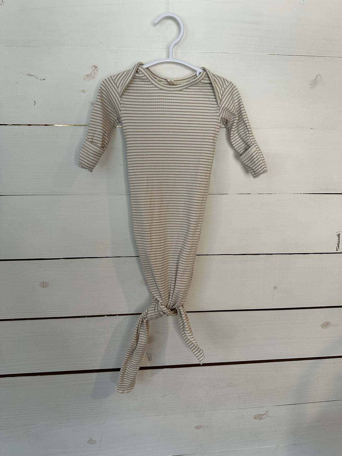 OS Quincy Mae Striped Knotted Gown