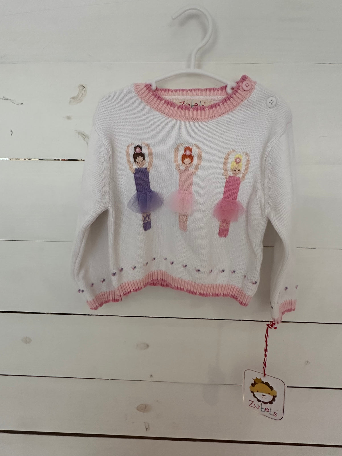 12M & 18M - Zubels Ballerina Sweater NWT