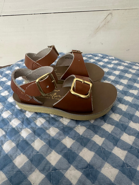 Sun-San Surfer Brown Leather Sandals