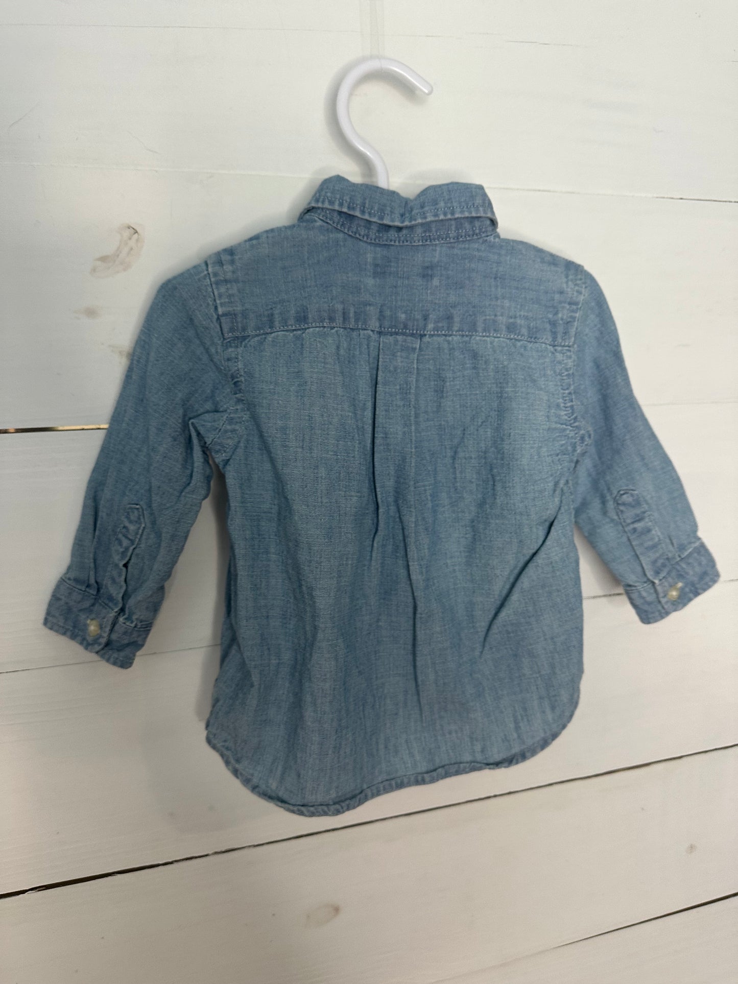6m - Ralph Lauren Chambray Button Up