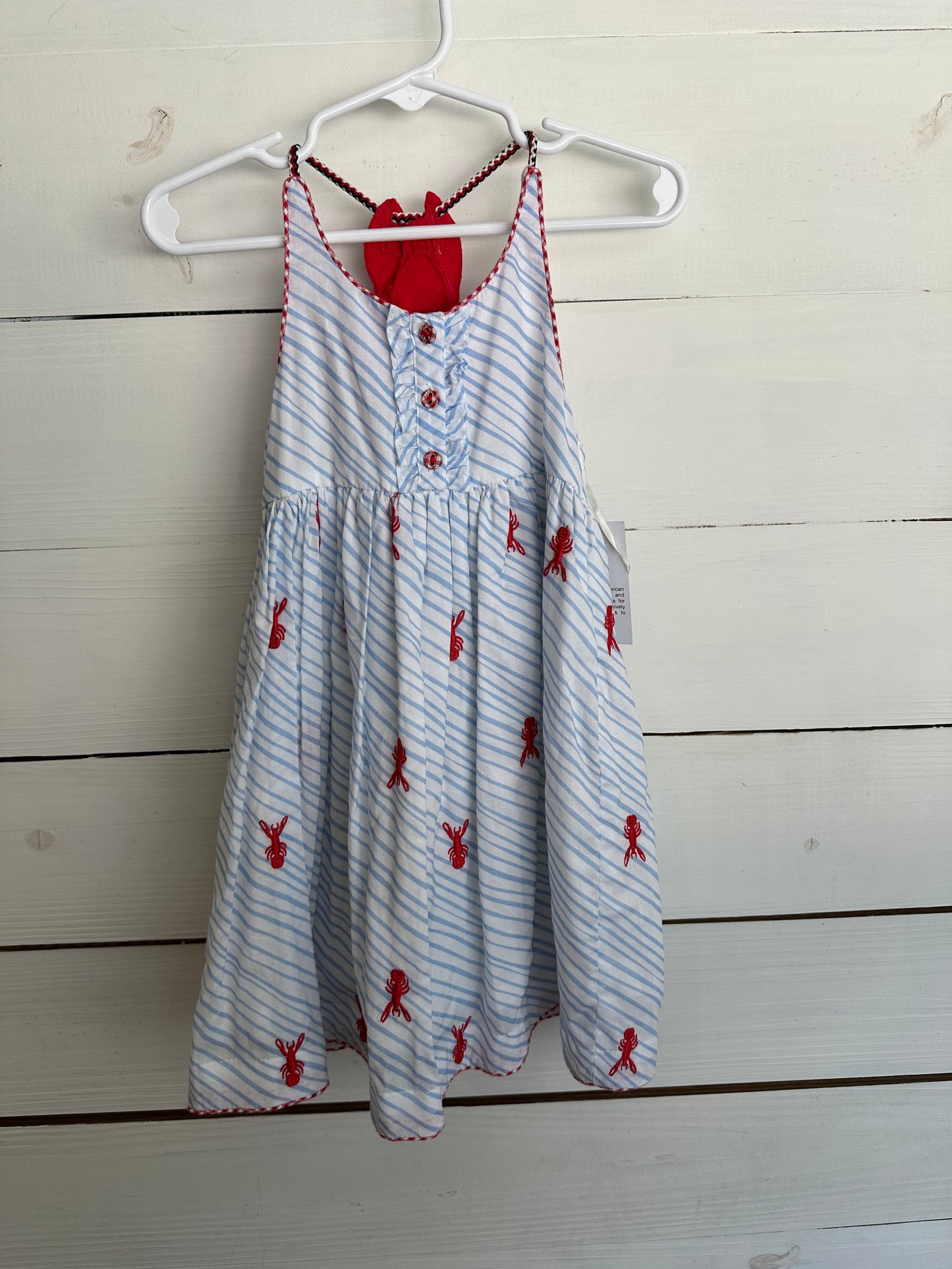 2T - Cotton Kids Lobster Dress
