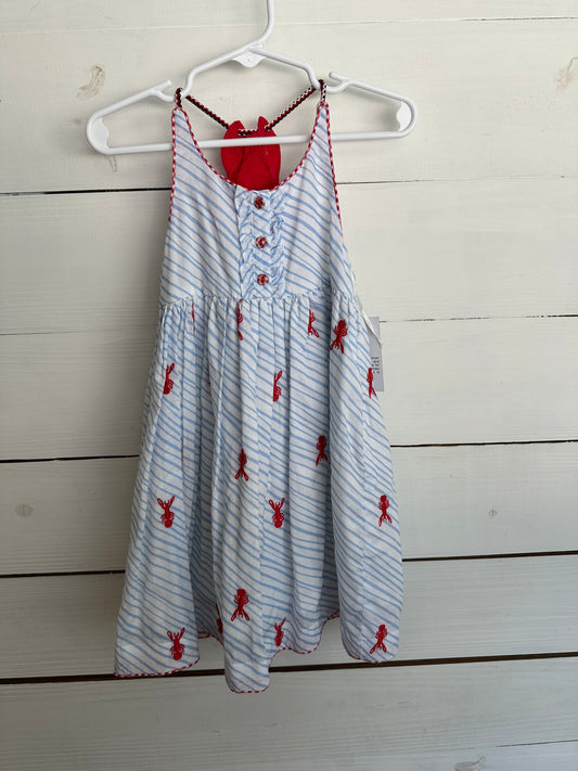 2T - Cotton Kids Lobster Dress