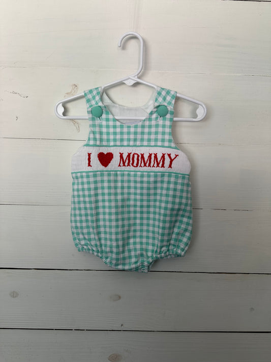 MK Clothing Designs I love Mommy - Bubble