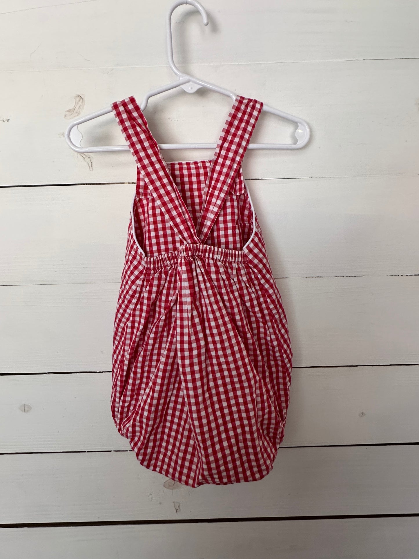 3T- Shrimp & Grits Red Gingham Bubble