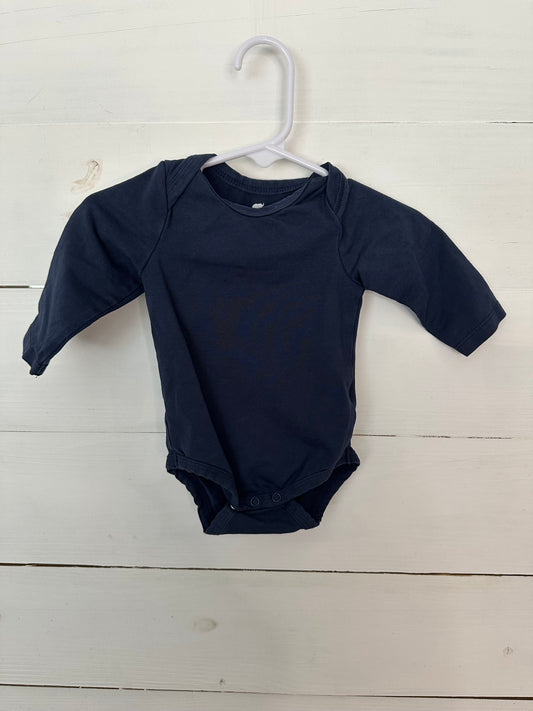 0-3M - Navy Blue Onesie - Monica & Andy