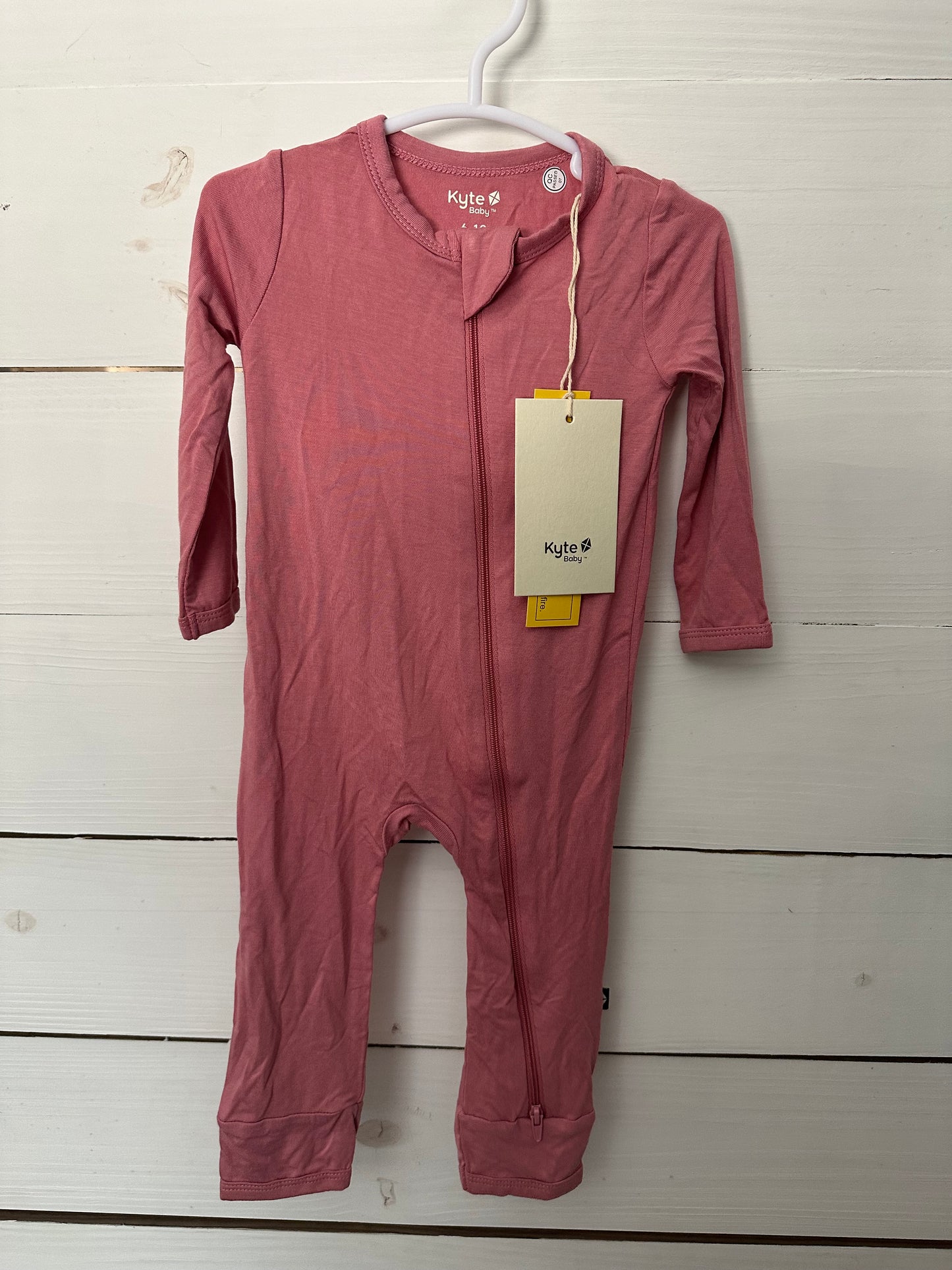 6-12M - NWT Kyte Pink Footless Jammies