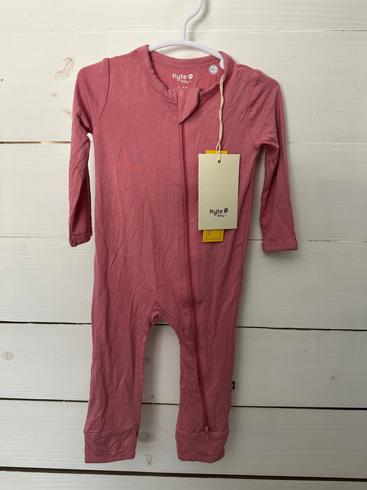6-12M - NWT Kyte Pink Footless Jammies