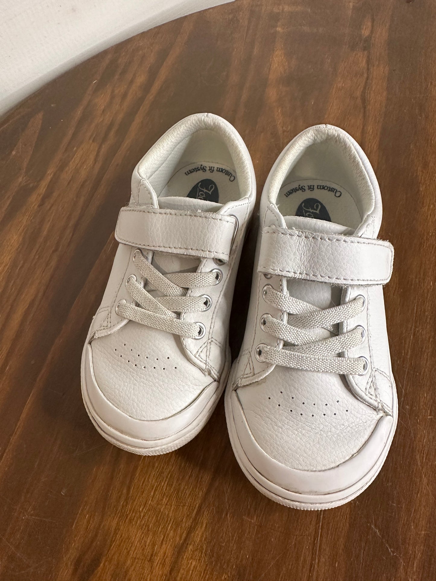 7- White Footmate Sneakers