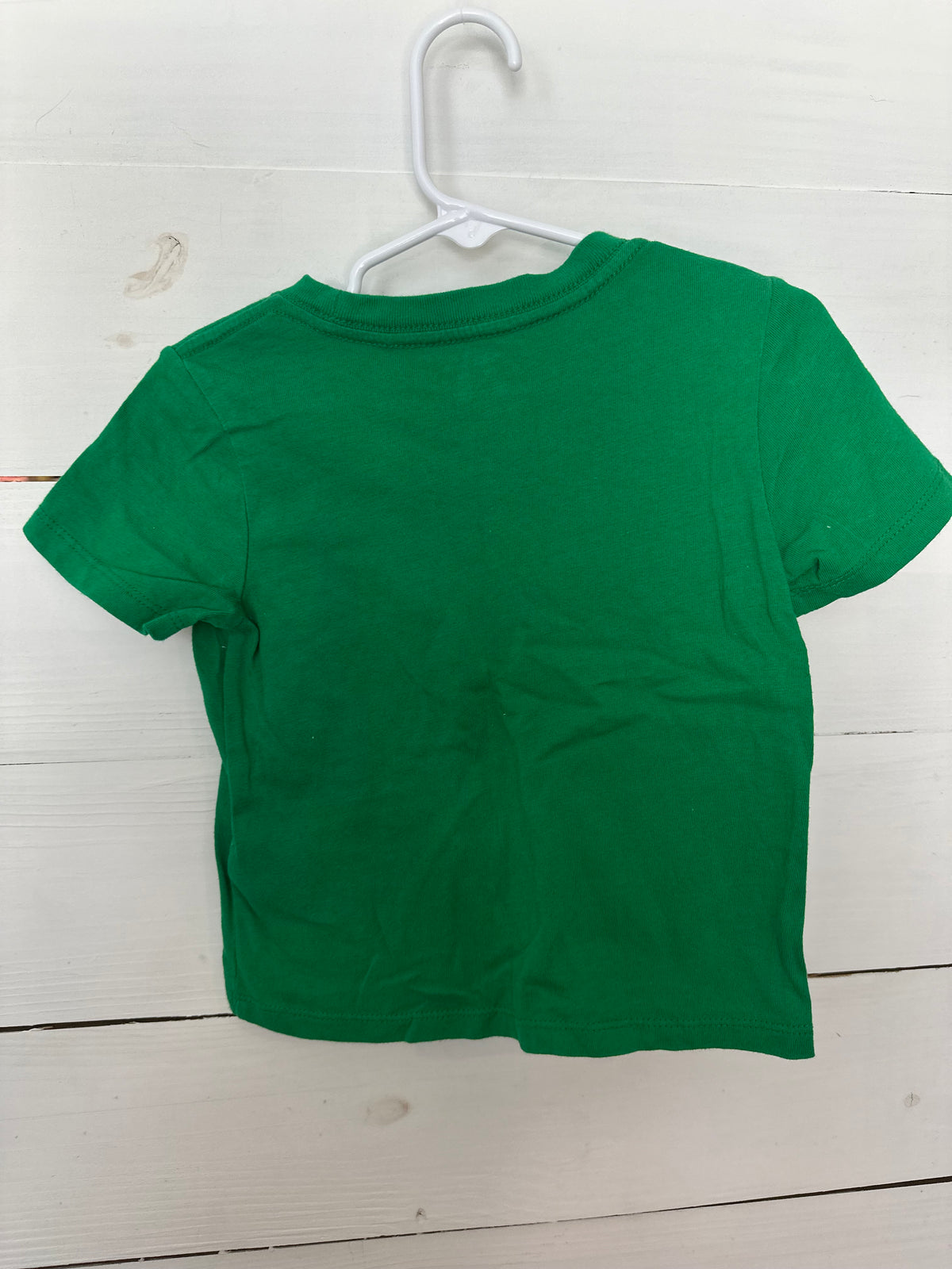 18M - Ralph Lauren Kelly Green T Shirt with Pink Horse