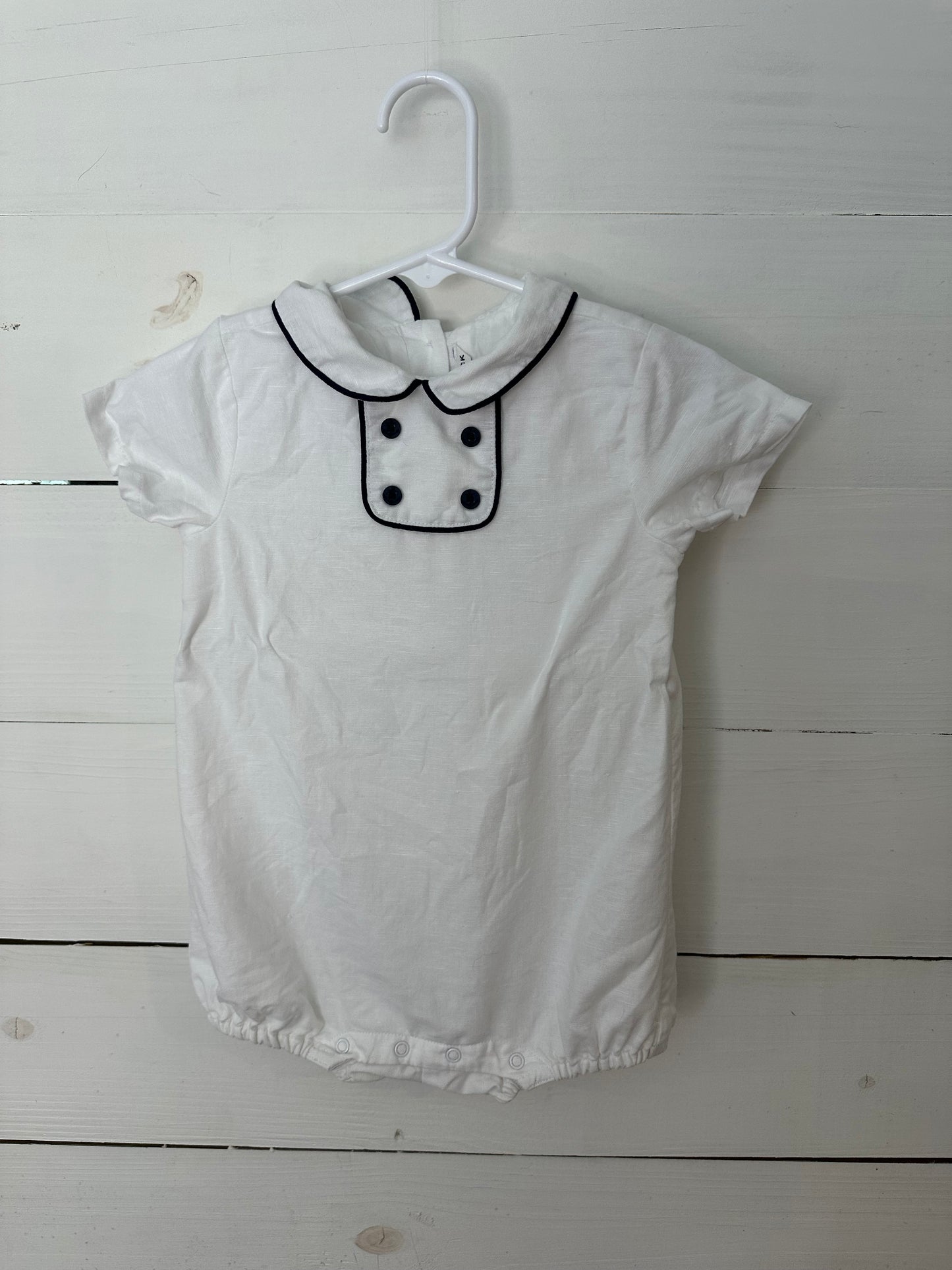 12-18M - Janie & Jack Linen Sailor Bubble