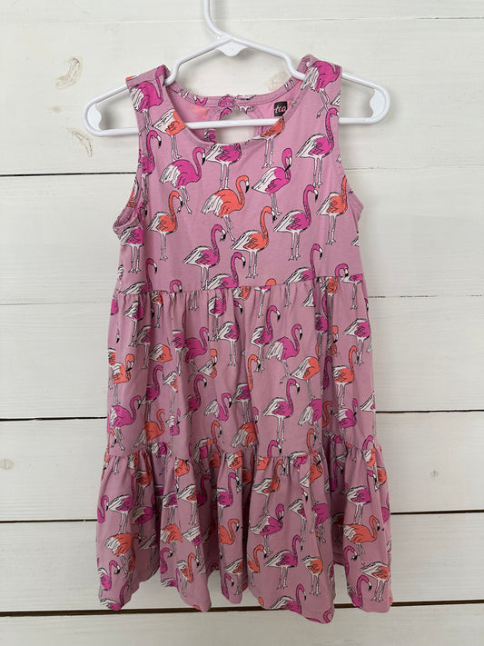 5T - TEA Pink Flamingo Dress