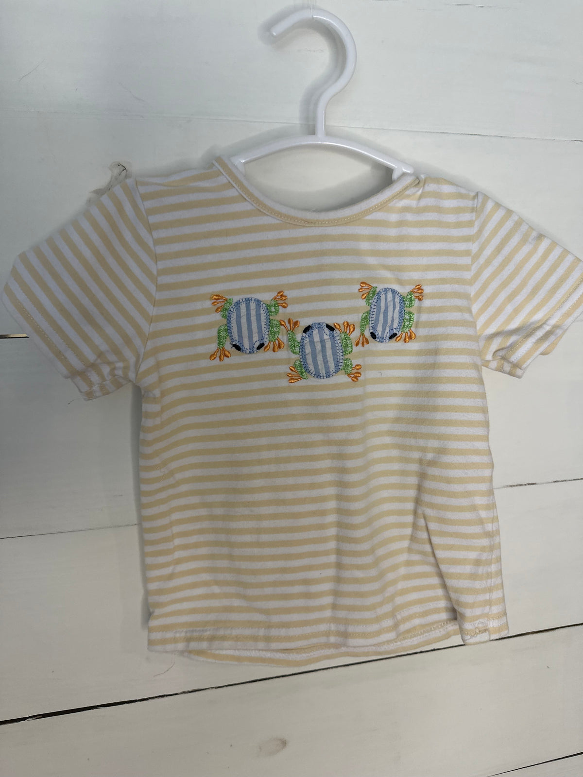 24M - Three Sisters Appliqued Tree Frog Shirt