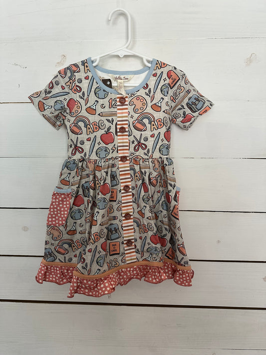 4T - Matilda Jane Back To School Dress - NWT