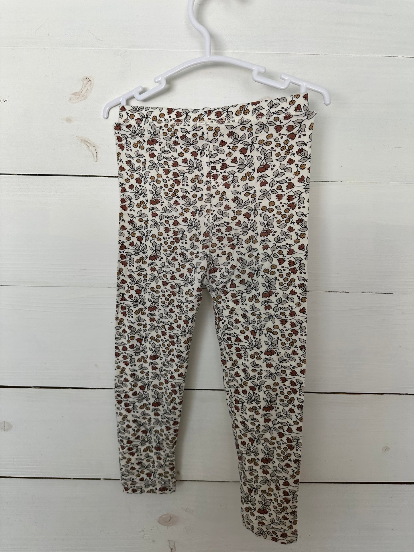 2-3Y - Quincy Mae Floral Leggings