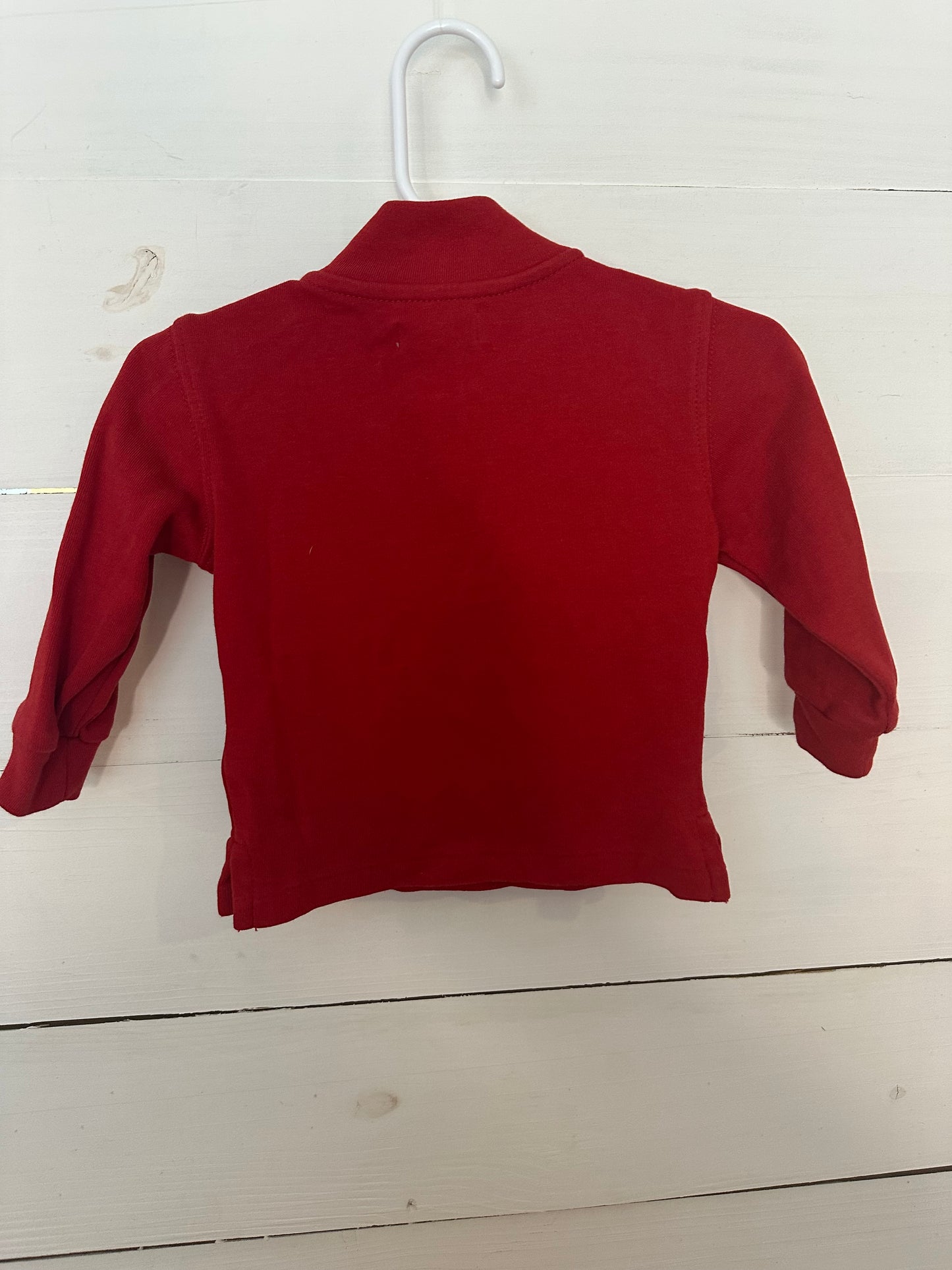 9m - Ralph Lauren Red Quarter Zip