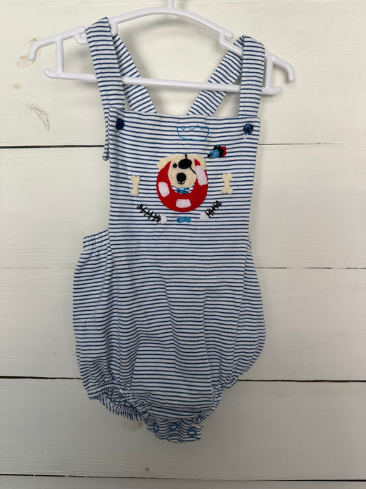 12M - Squiggles Puppy Pirate Bubble