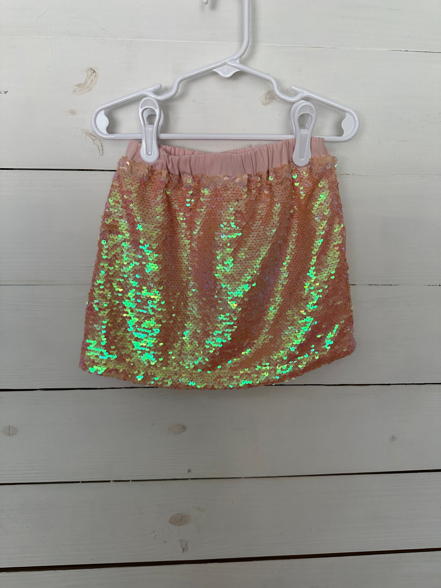 4/5Y - Rockets of Awesome Pink Sequin Skirt