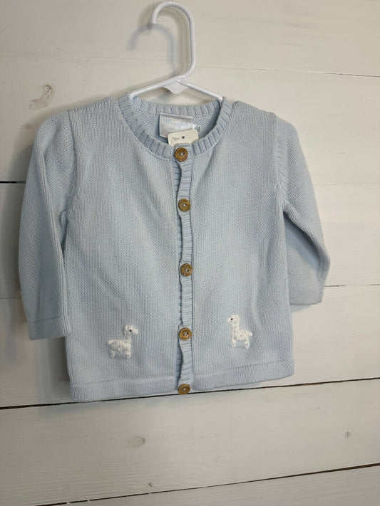 18/24M - Little English Cardigan with Knit Giraffes