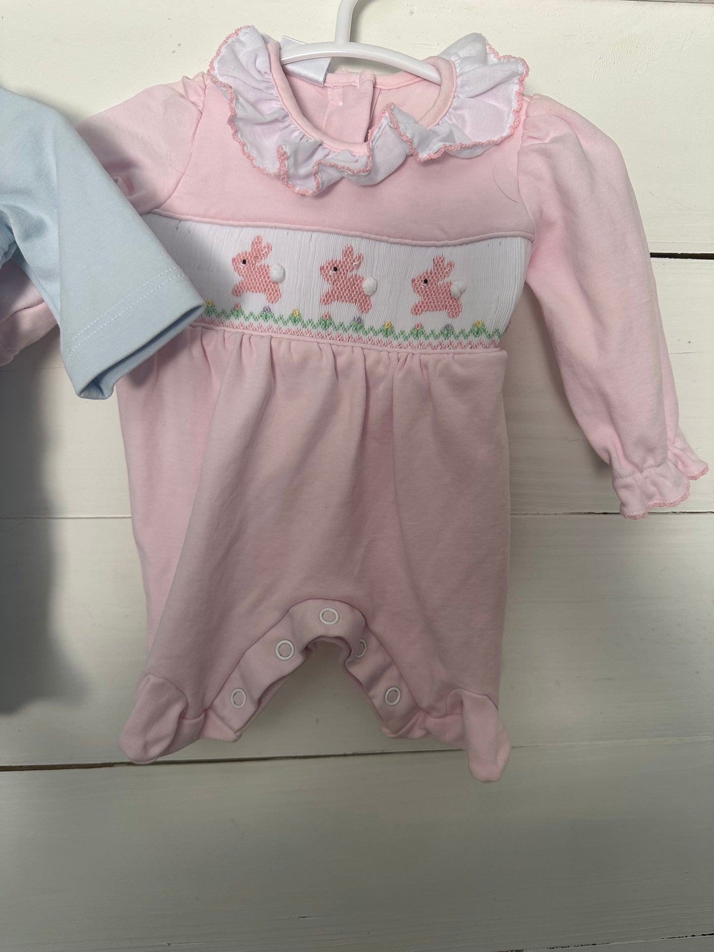 Newborn Edgehill Collection Smocked Brother + Sister Easter Outfits