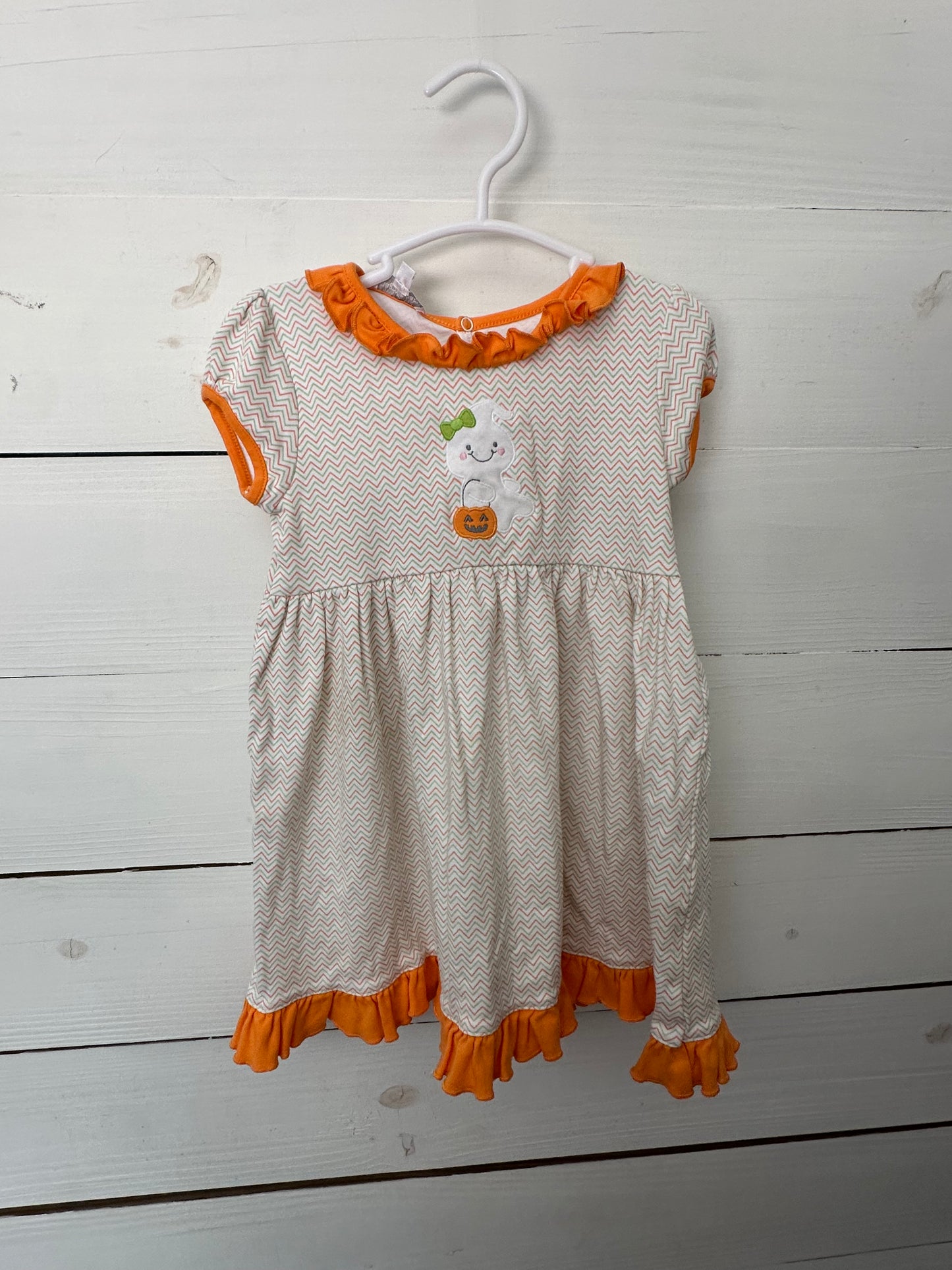 2T - Magnoila Baby Halloween Dress with Ghost