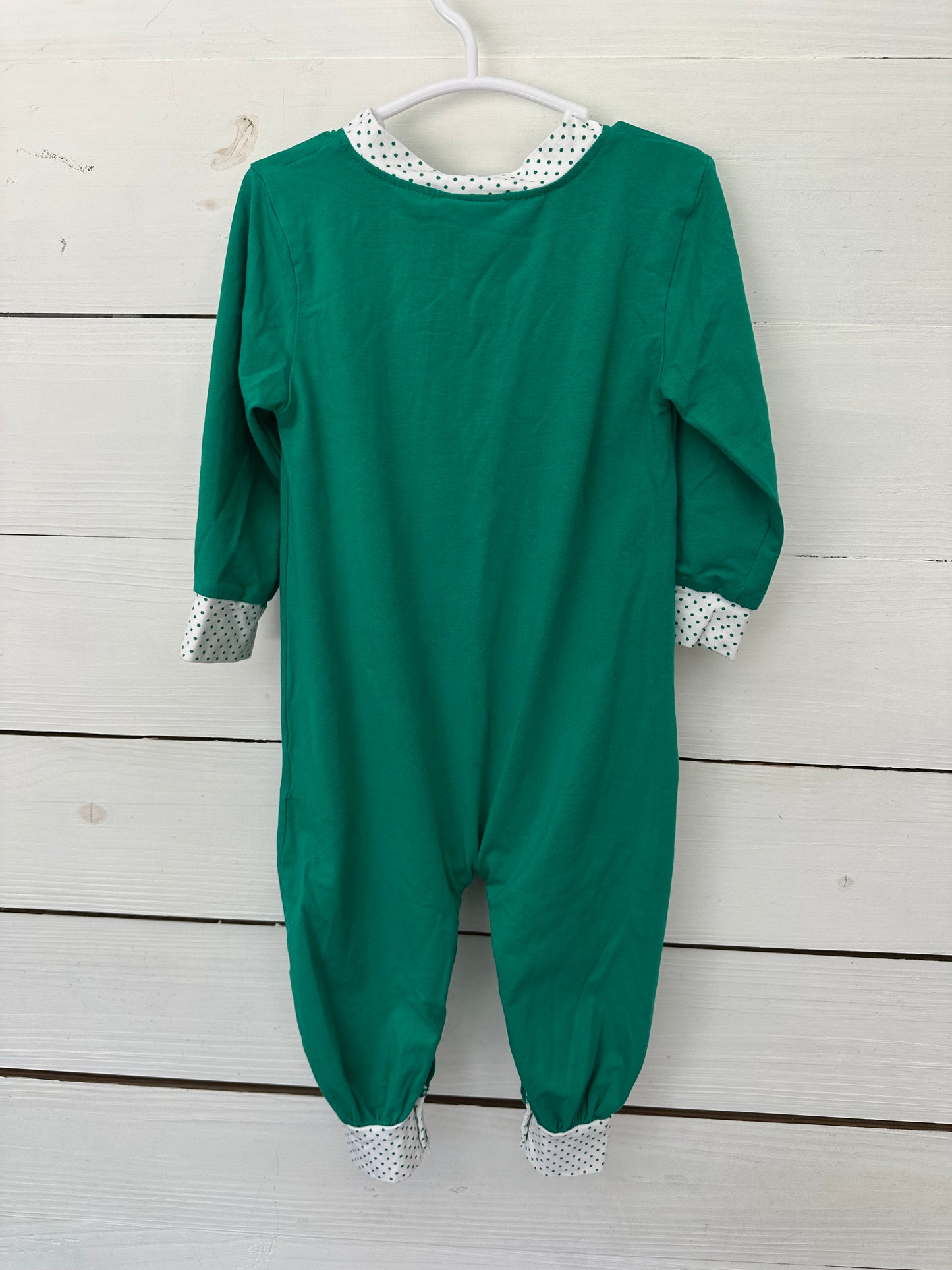 18M - The Smocking Place St. Patricks Day Romper