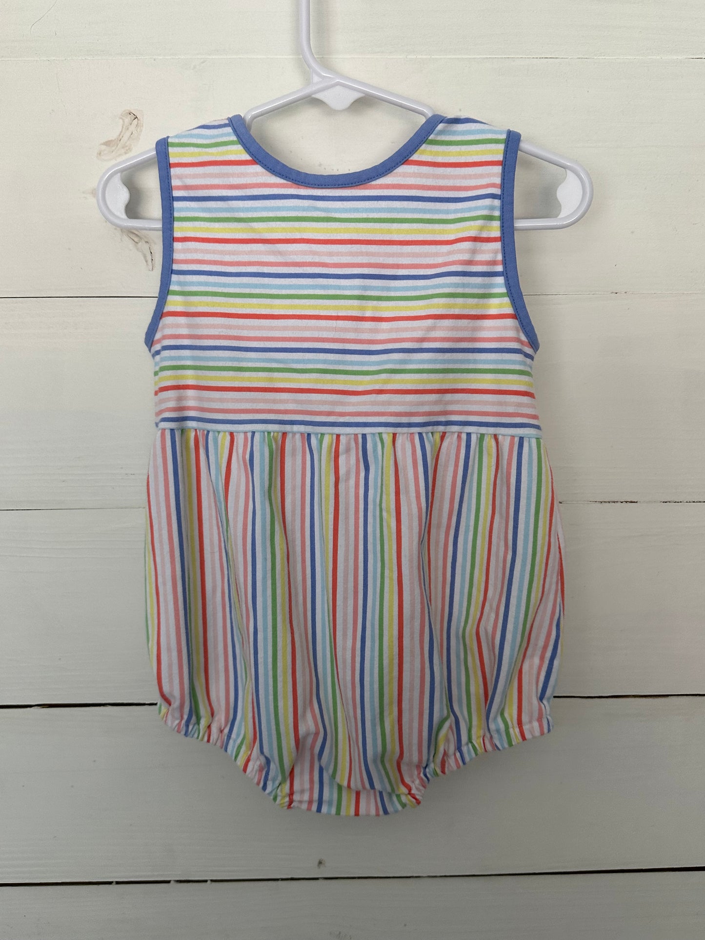 Serendipity by Shrimp & Grits Kids: Colorful Striped with embroidered H