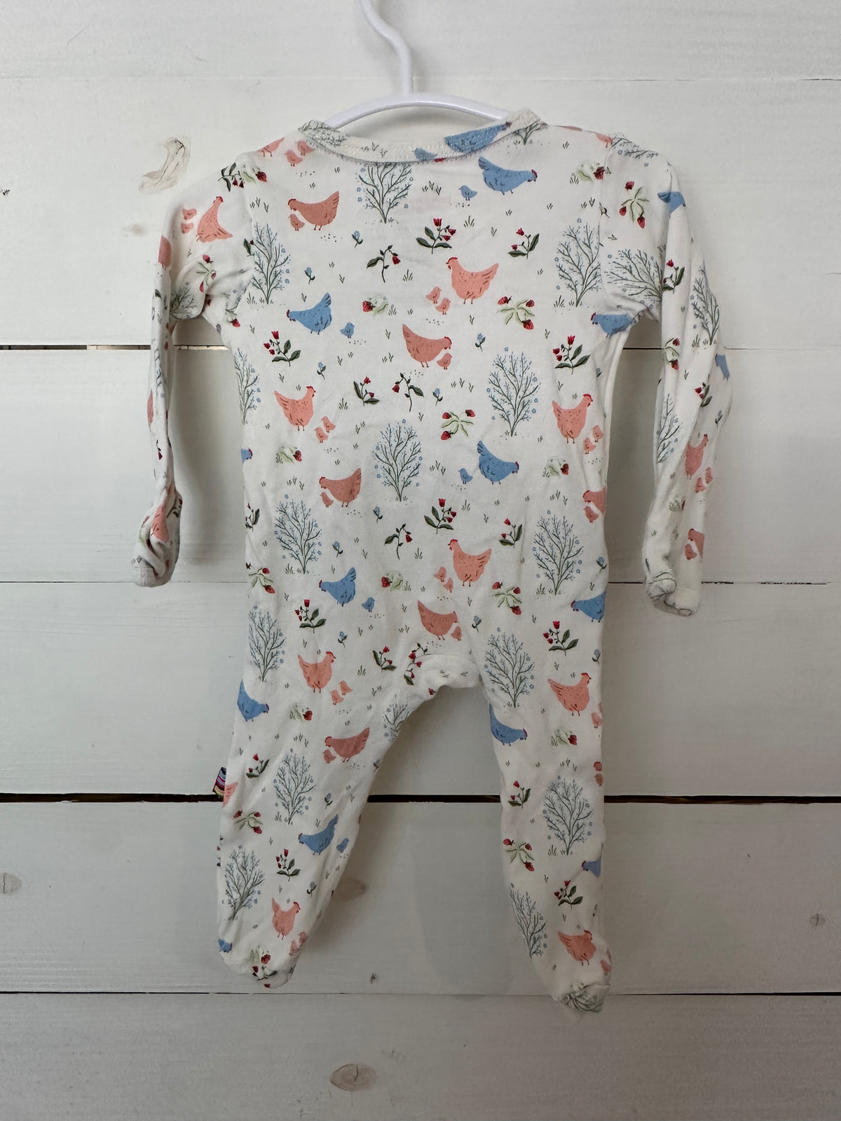 0-3M - Magnetic Me Chicken Footie - Chickens