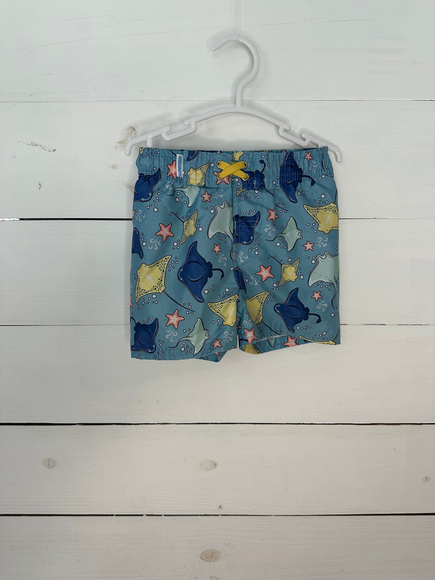 12-18M - Rugged Butts Sting Ray Swim Trunks