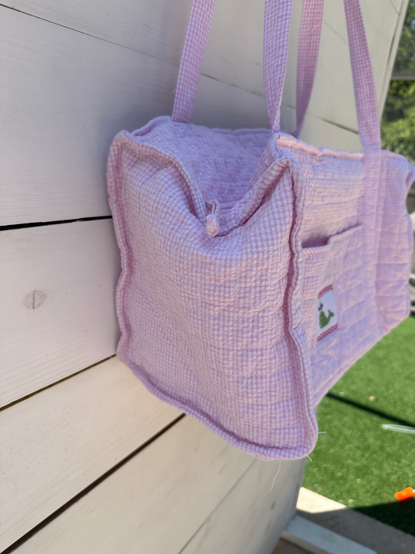 Little English Quilted Luggage - Whale