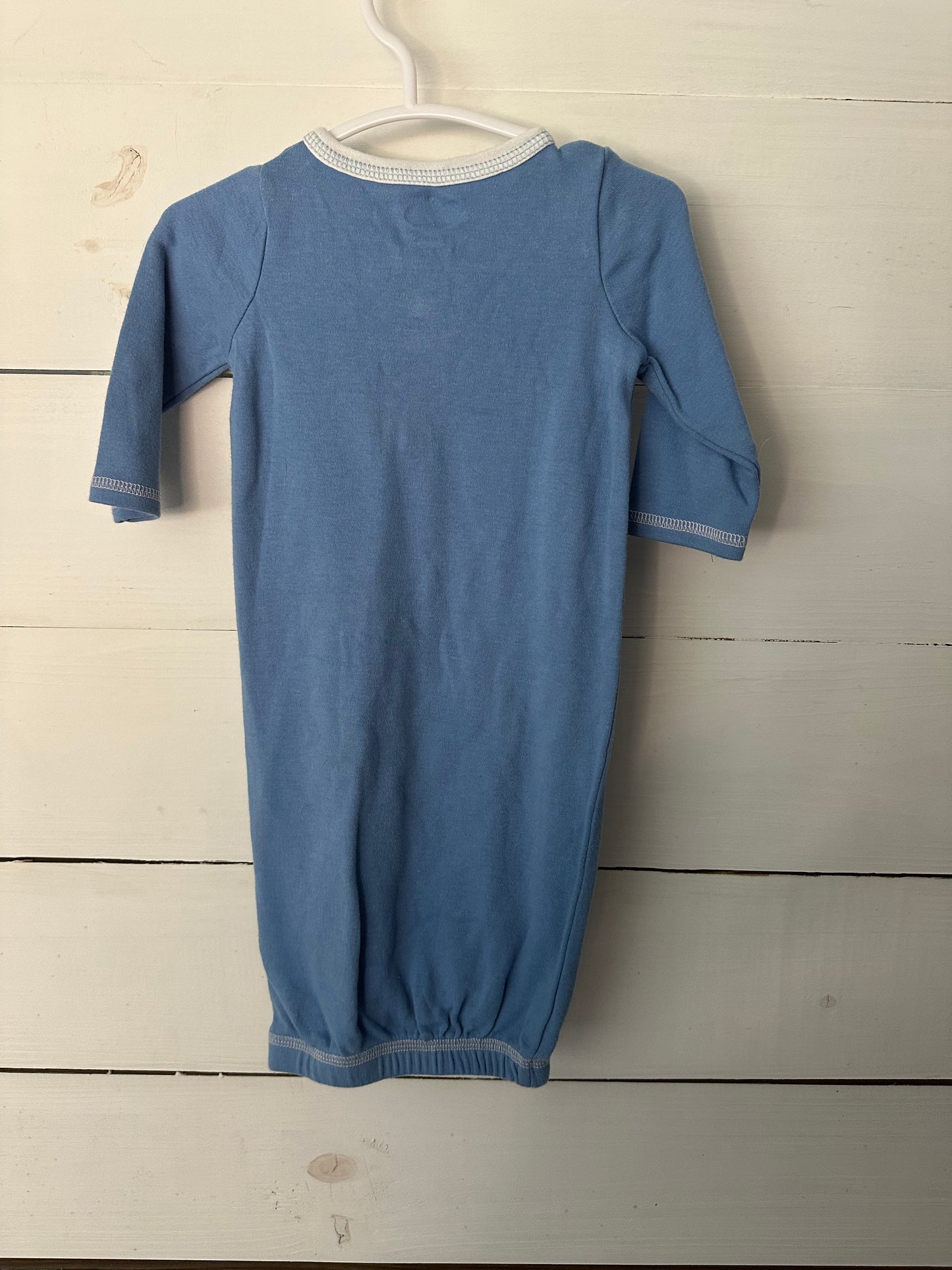 0-3M - Mudpie Blue Gown