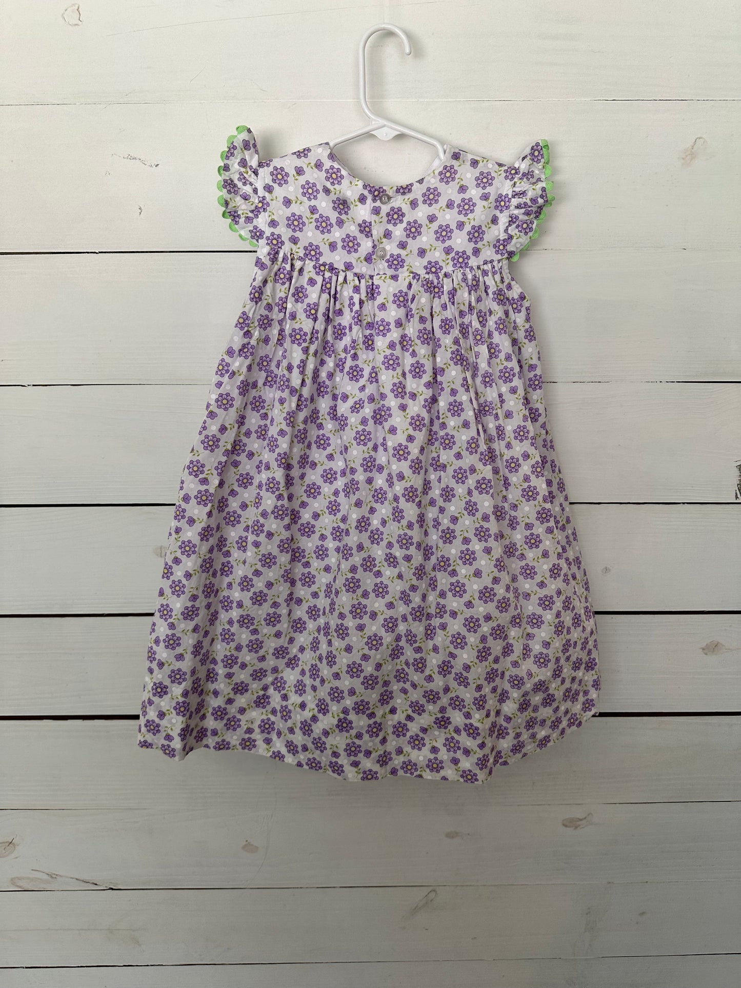 5T - Bailey Boys Purple Flower Dress