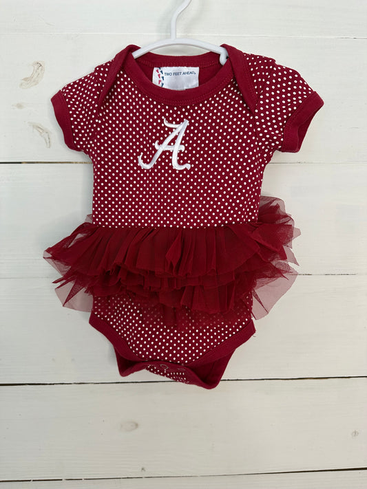 NB- Alabama Onesie with Tutu