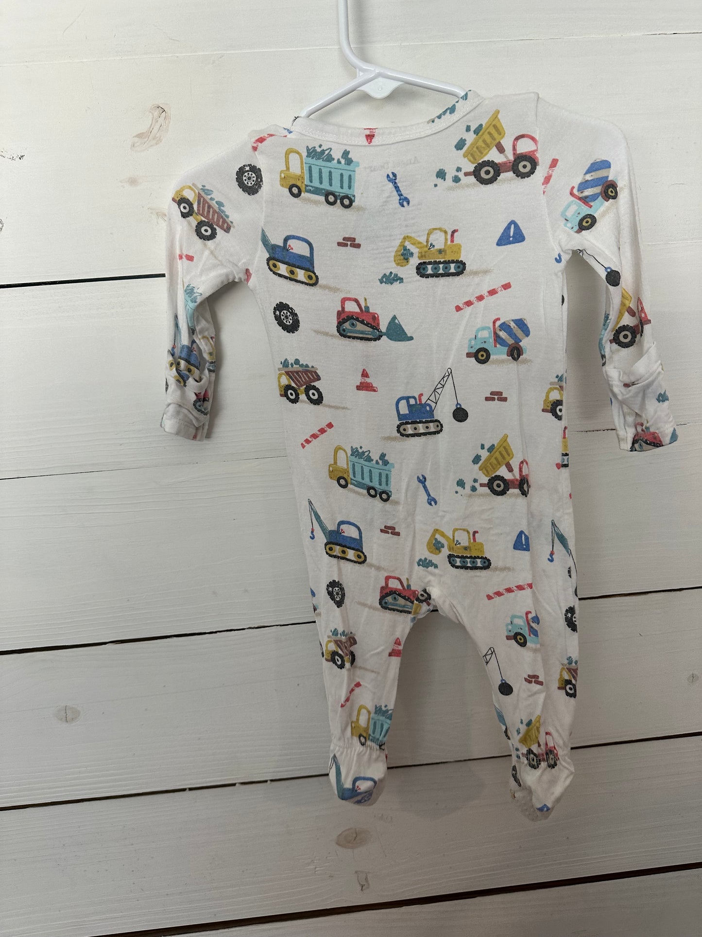 0-3M - Angel Dear Construction Vehicle Jammies