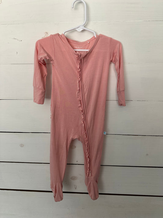 Posh Peanut Pink Ruffle Jammies