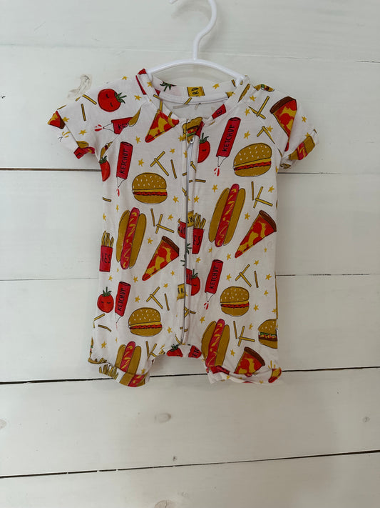 0-3M - Play by Little Sleepies Snack Romper