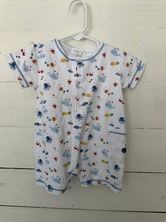 Kissy Kissy: Boys under the sea romper