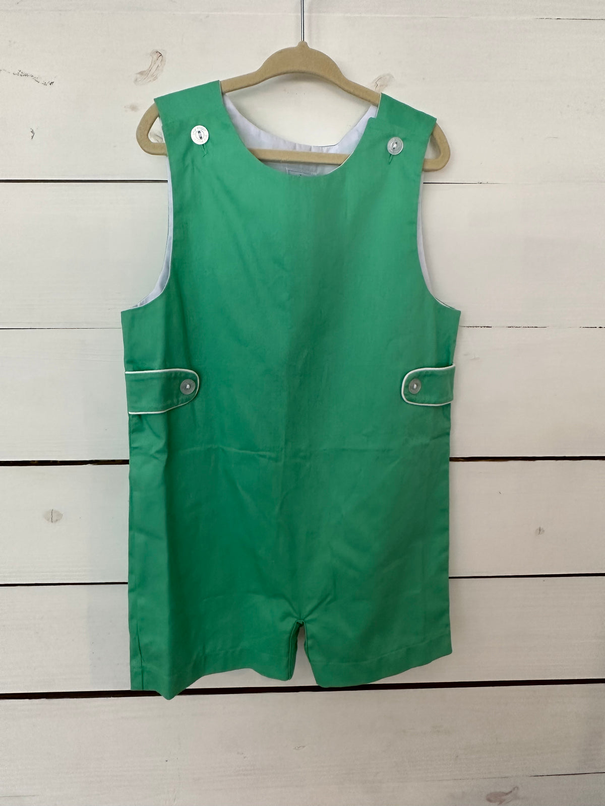 4T - NWOT Little English Green Jon Jon