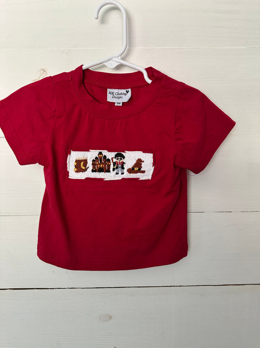 MK Designs Harry Potter Short Sleeve Shirt - Smocked
