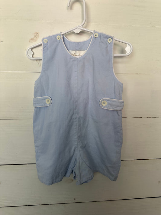 Strasburg Blue linen Jon Jon