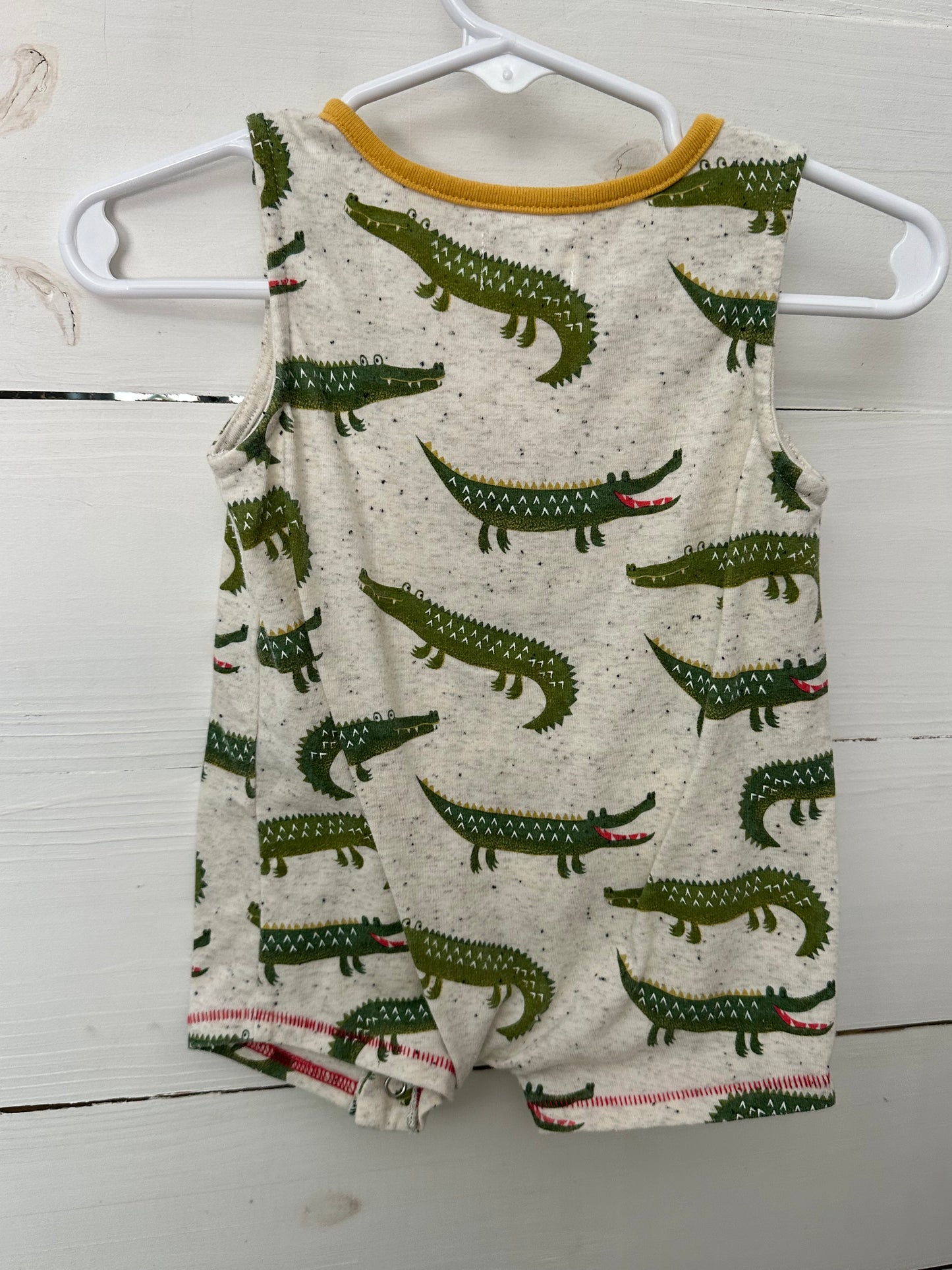 3-6M - MudPie Gator Romper