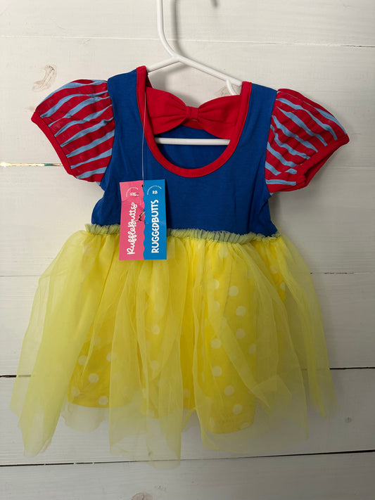 12-18M - NWT Ruffle Butts - Snow White Dress