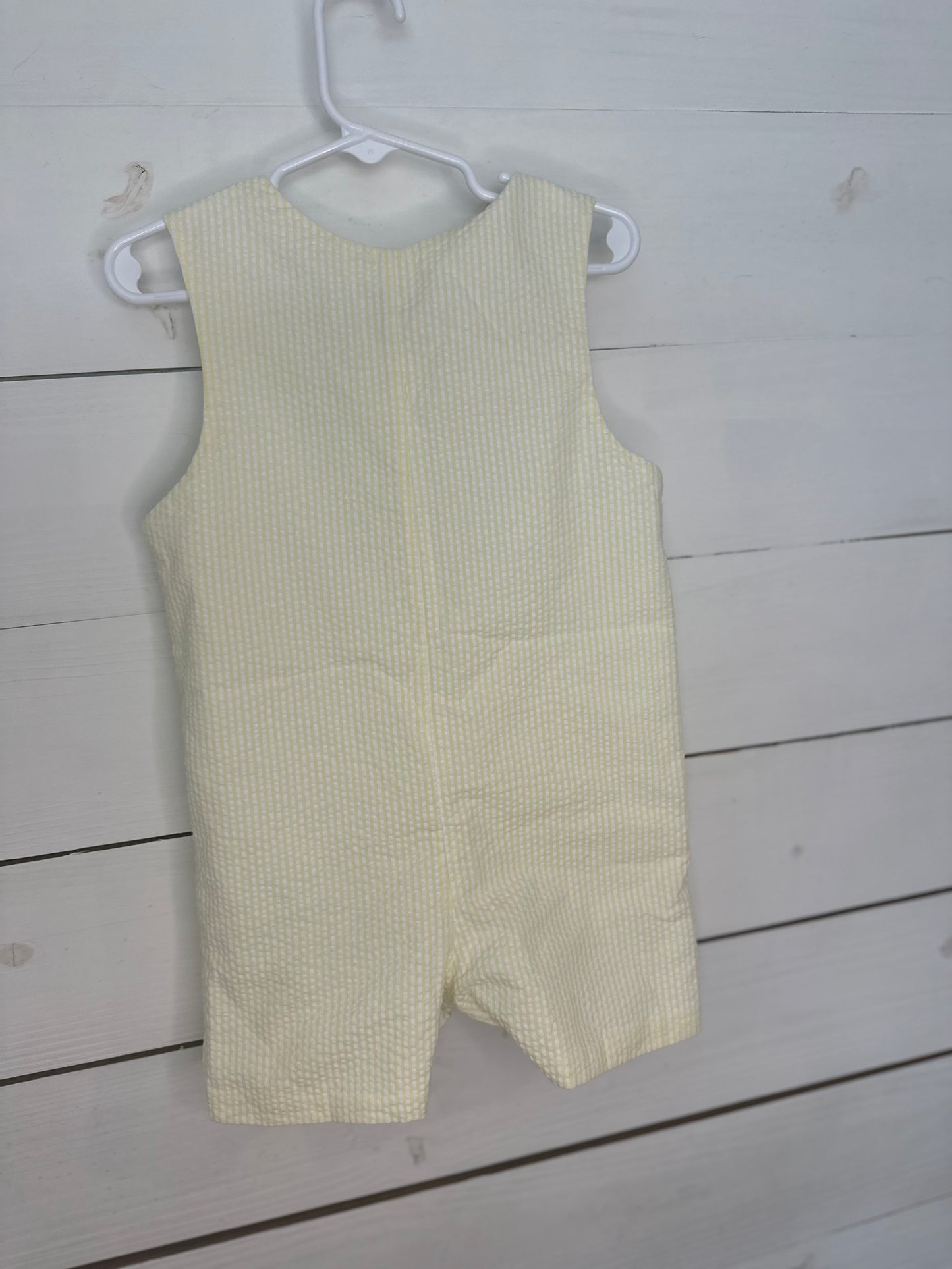 2T - Stitchy Fish Yellow Seer Sucker Whale Jon Jon