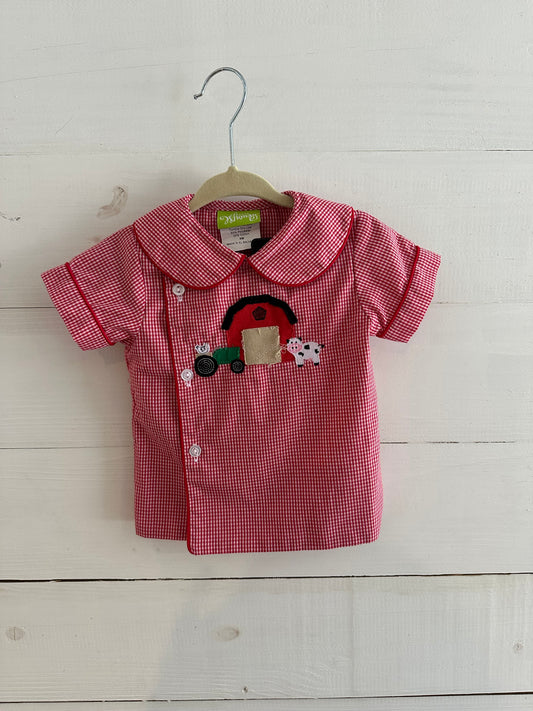 Classic Whimsy Barn Animals Diaper Set