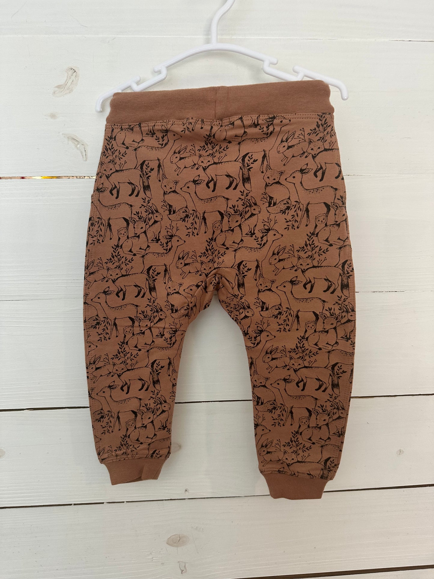 12-18M - Rylee + Cru Rust Fox Sweatshirt & Sweatpant Set