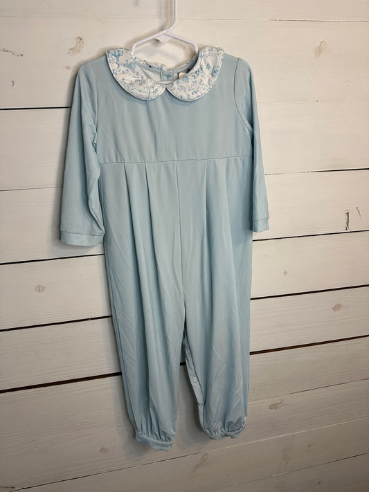 3T - Little Love James - Romper with Peterpan collar - Sister Match available in 12m