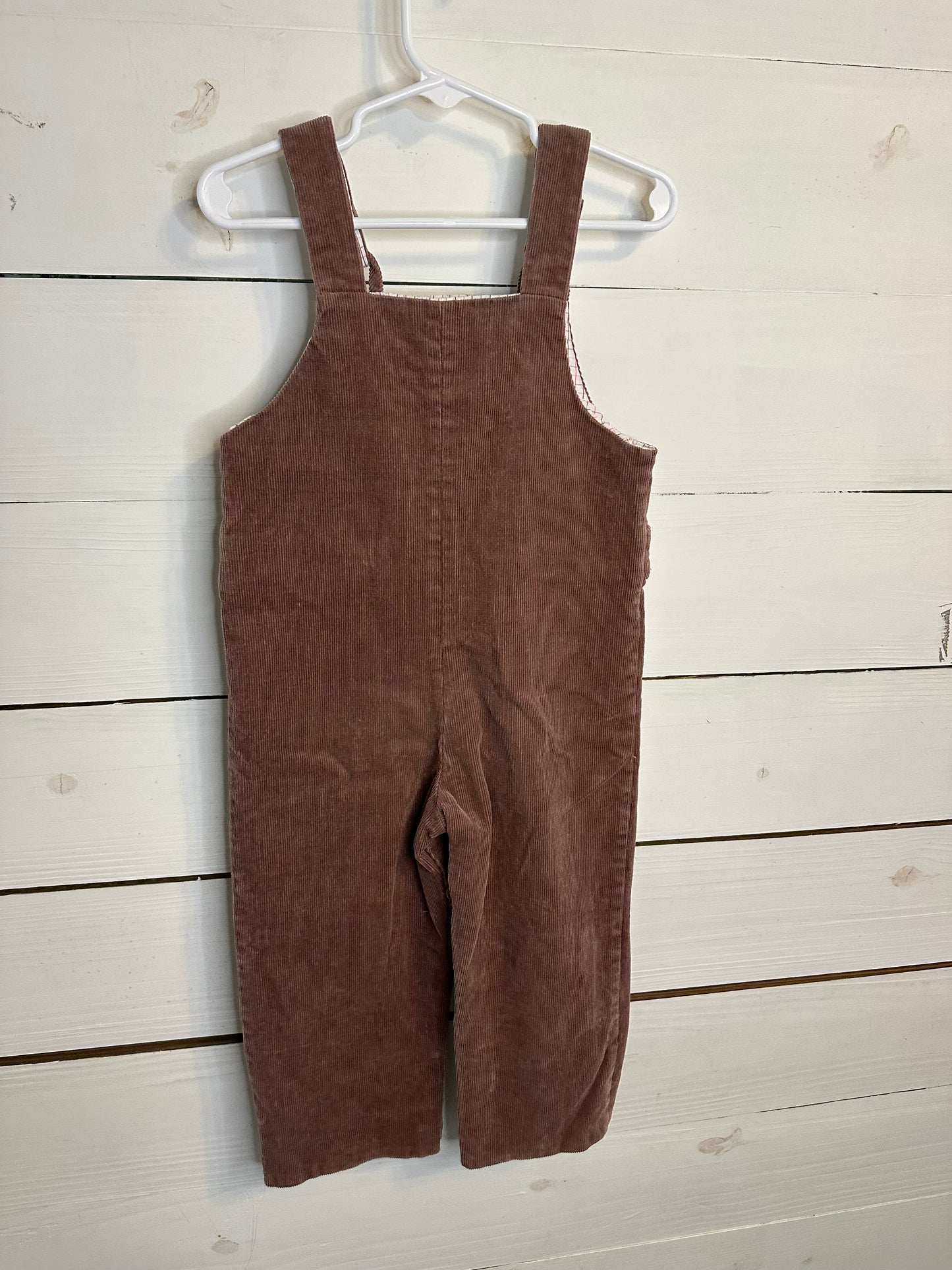 2T - TBBC Ivy League Brown and Plaid  Longall (Corduroy)